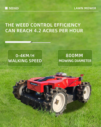All Terrain Crawler Grass Cutter Remote Control 4-Stroke