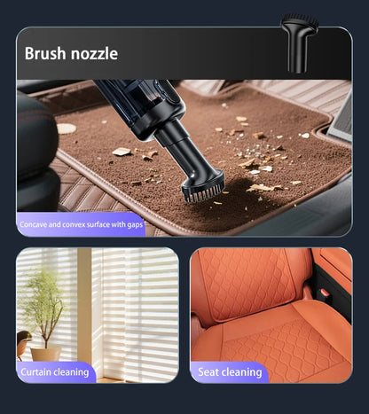 Car Vacuum Cleaner Wireless One-Button Dust Dump