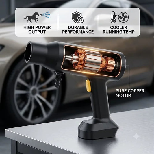 Cordless High Pressure Car Wash Gun Portable