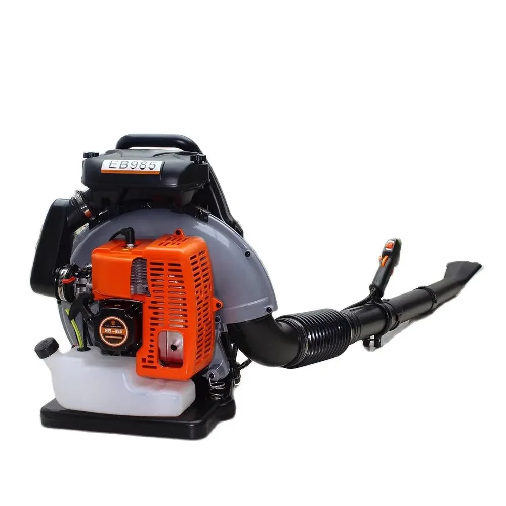 63cc 2-Stroke Backpack Leaf Blower, 2.7kW High Power