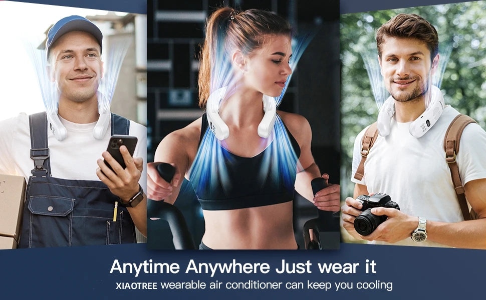2026 New Wearable Air Conditioner USB Rechargeable
