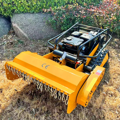 Customized swing blade lawn mower equipped with display