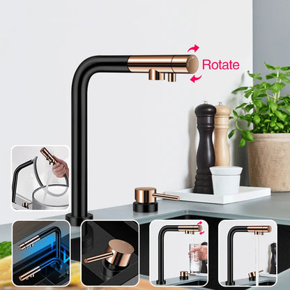 Rinser Bar Counter Island Hidden Kitchen Sinks