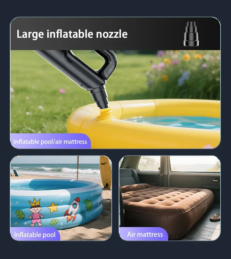 Car Vacuum Cleaner Wireless One-Button Dust Dump