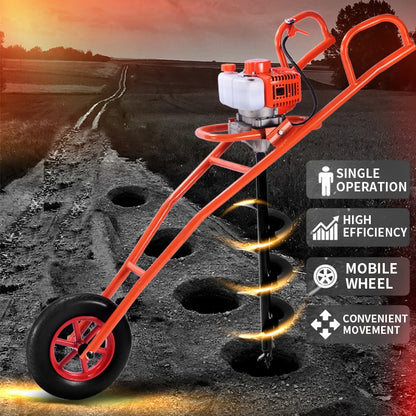 298CC Earth Auger Agricultural Hole Digging Machine
