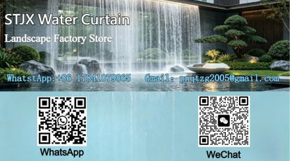 Outdoor Round Mini Dancing Fountain Garden Water