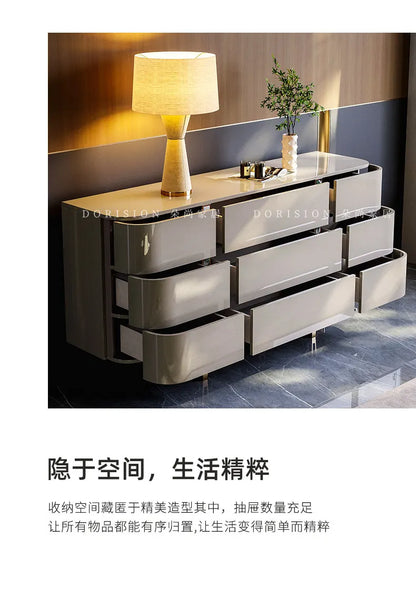 Delicacy Tiny Cute Living Room Cabinets Cream