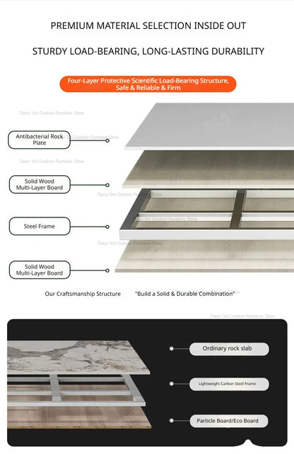 Dining Table with Sink Kitchen Furniture FYKI
