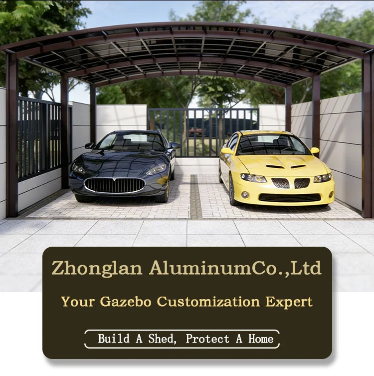 Aluminum Alloy Carport Home Villa Gazebos Garden