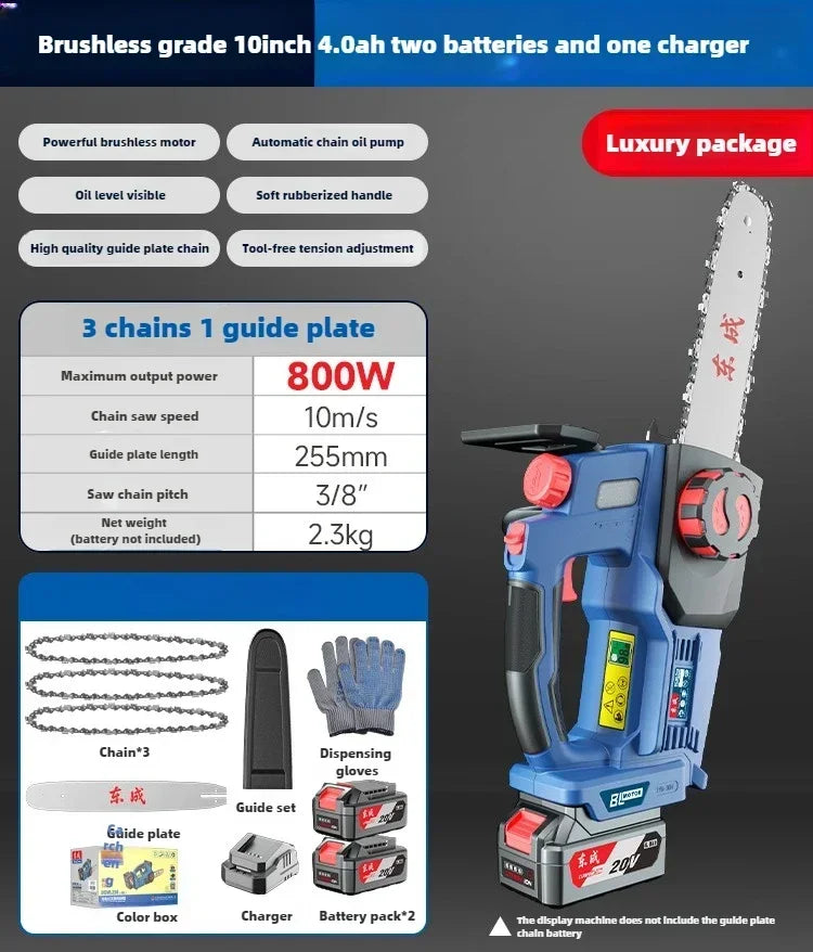 Rechargeable Electric Chainsaw High Power Lithium
