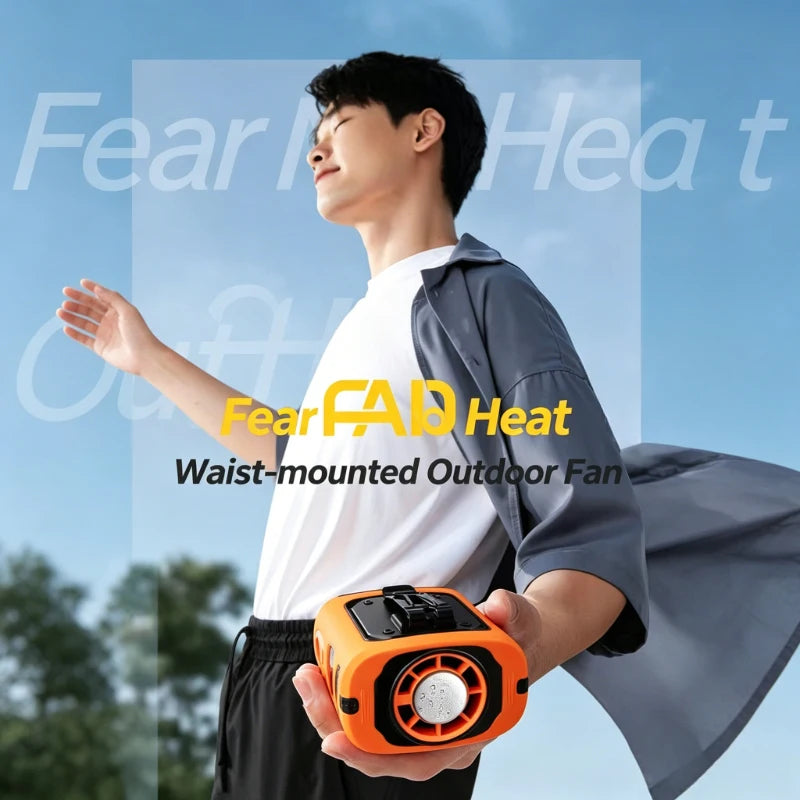 2026 New Semiconductor Cooling Waist Fan Portable