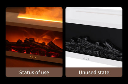 Flame Essential Oil Diffuser, 3D Flame Fireplace