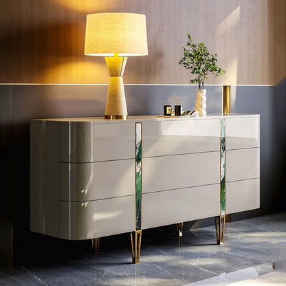 Delicacy Tiny Cute Living Room Cabinets Cream