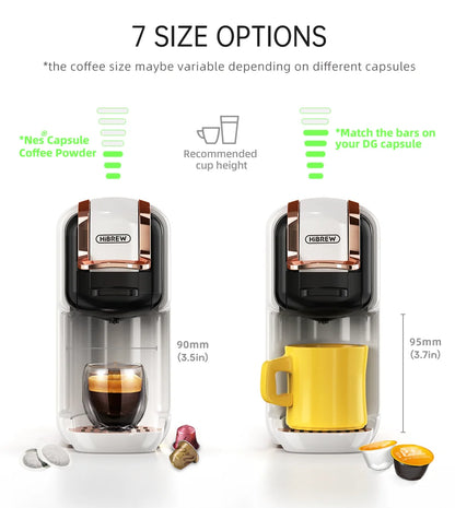 HiBREW Multiple Capsule Coffee Machine, Hot/Cold