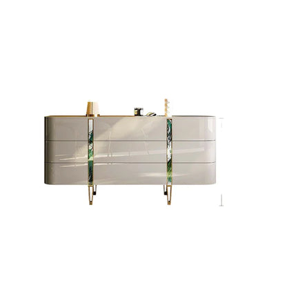 Delicacy Tiny Cute Living Room Cabinets Cream