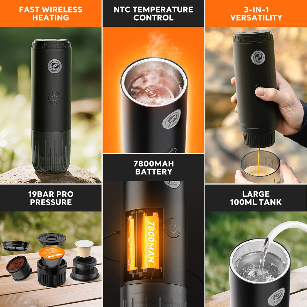 Coffee Machine Travel Portable Espresso
