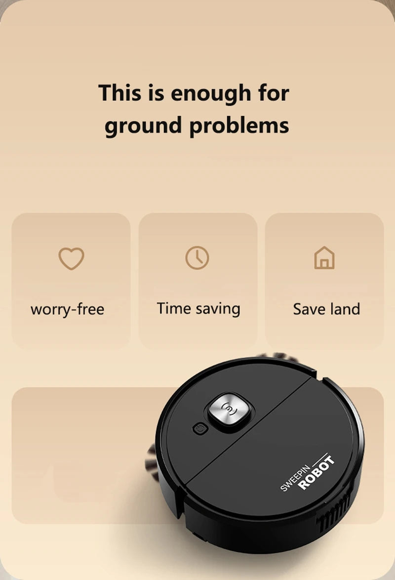 Mini Sweeping Robot Intelligent Sweeping Integrated