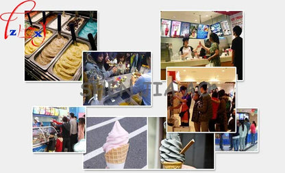 110V 220V Commercial Soft Ice Cream Machine