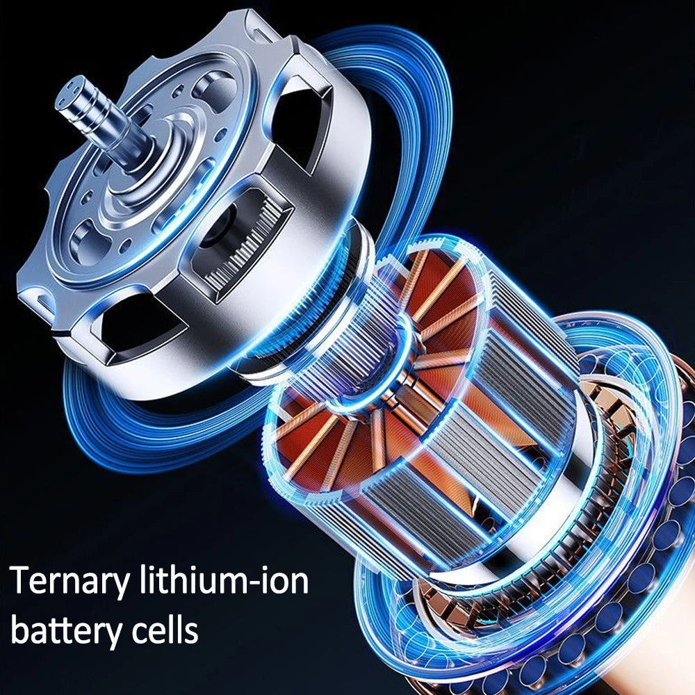 Rechargeable Waist Clip Fan 30000mAh 7 Speed