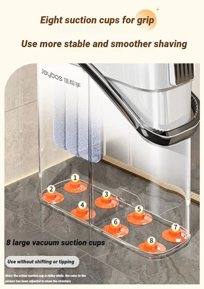 Hand Free Spin Flat Mop 40cm With Scraper