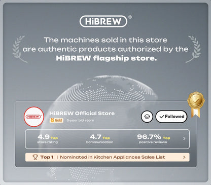 HiBREW Multiple Capsule Coffee Machine, Hot/Cold