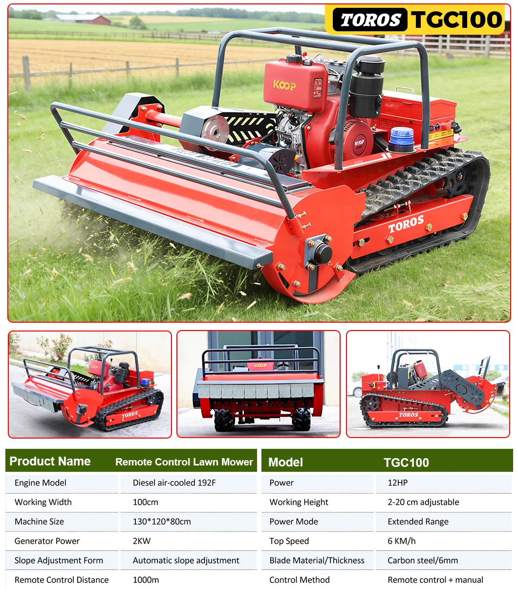 Landscaping Garden Reel Customized Lawn Mower