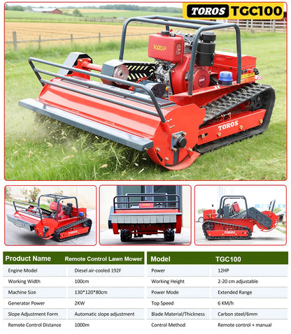 Landscaping Garden Reel Customized Lawn Mower
