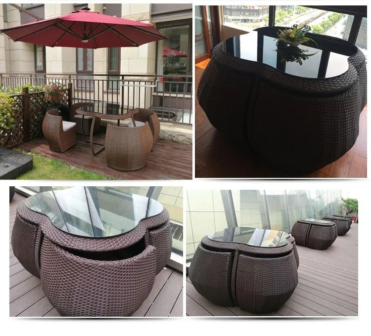 Mobile Side Garden Furniture Sets Chairs Conference