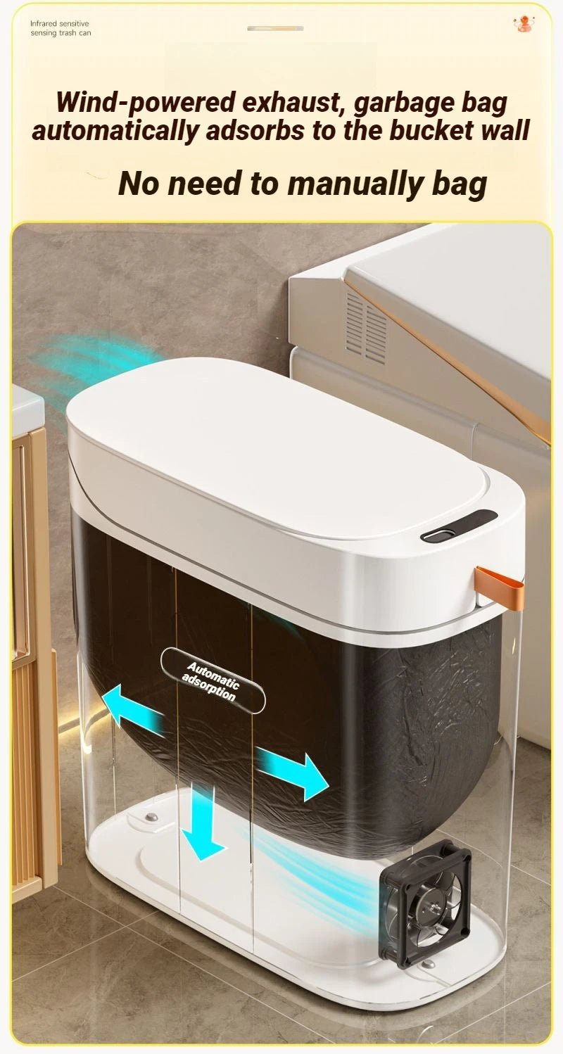 JOYBOS Automatic Adsorption Bags Trash Can