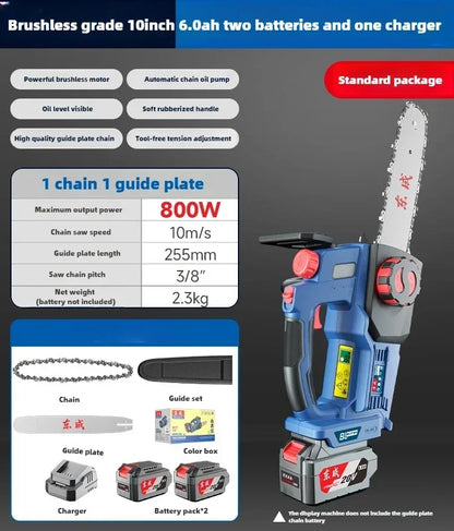 Rechargeable Electric Chainsaw High Power Lithium