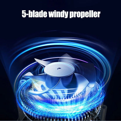Rechargeable Waist Clip Fan 30000mAh 7 Speed