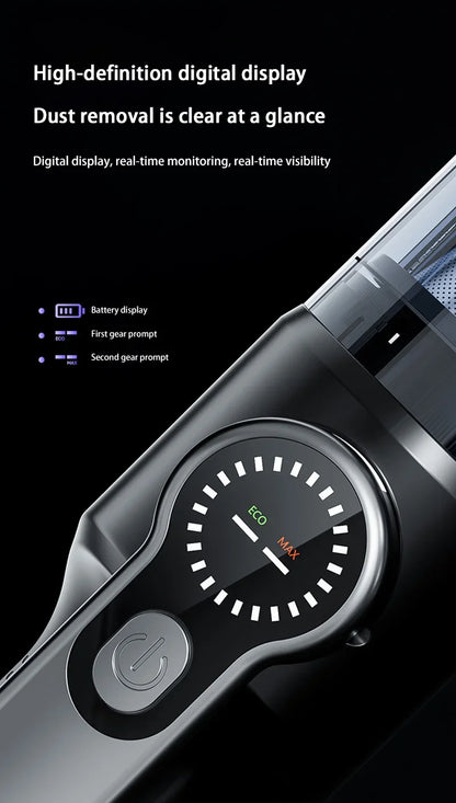 Car Vacuum Cleaner Wireless One-Button Dust Dump