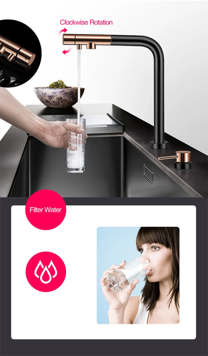 Nanometer Flip Cover Hidden Kitchen Sinks