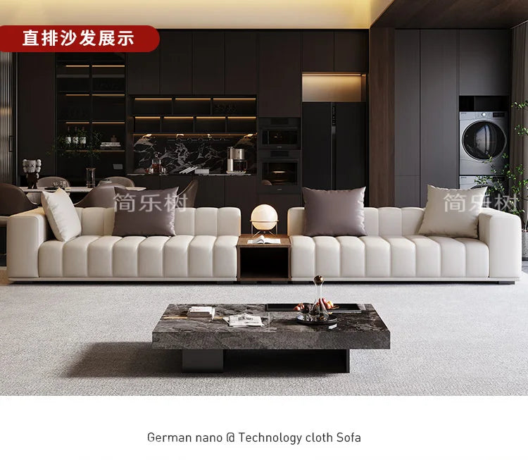 Chinese Leather Living Room Sofas Designer Floor
