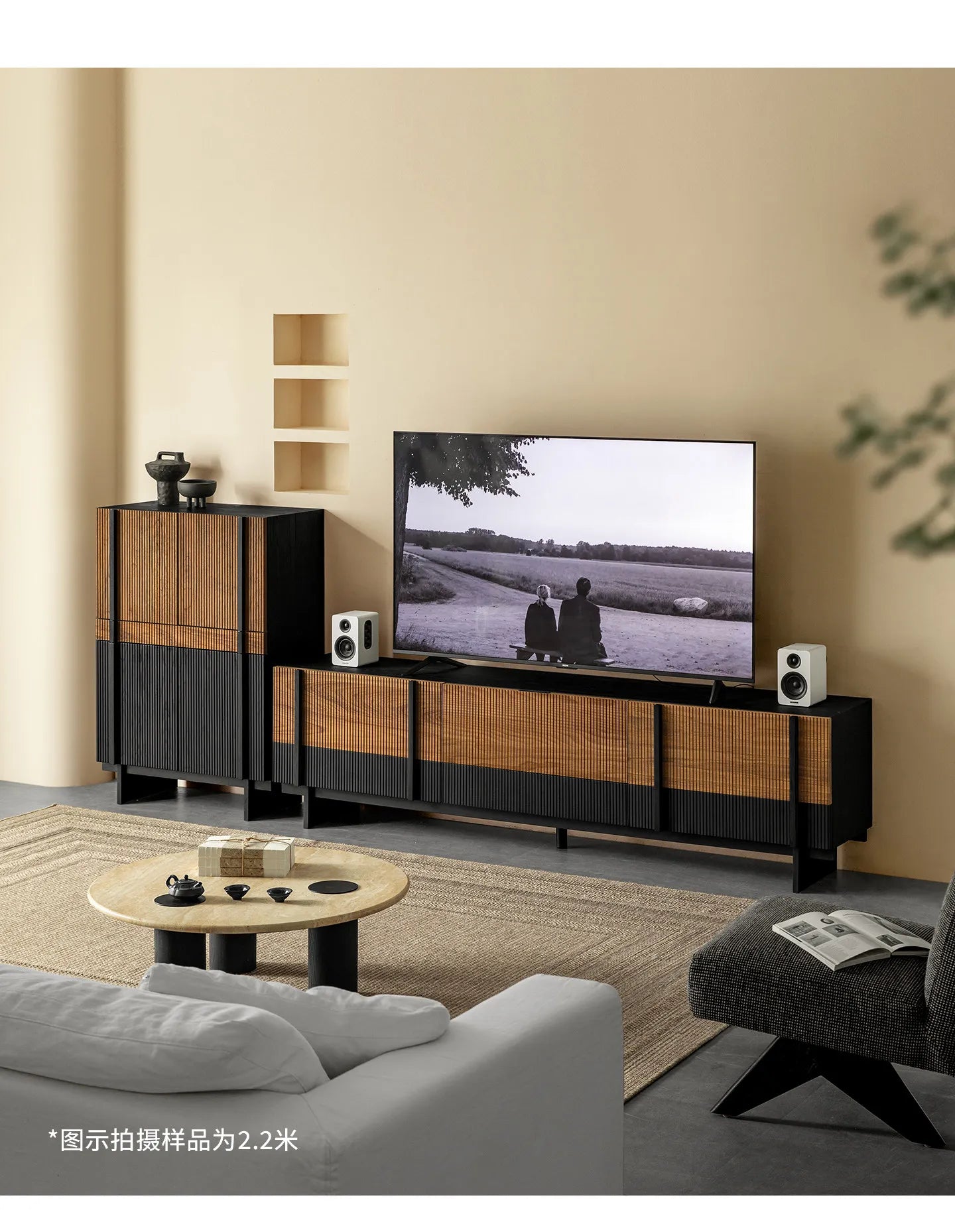 Craft Luxury Living Room Cabinets Vanity Corner