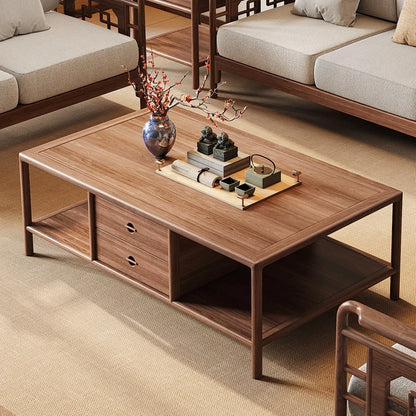 New Chinese Style Black Walnut Official Hat Sofa