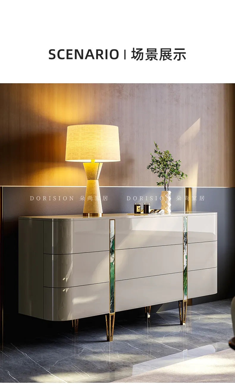 Delicacy Tiny Cute Living Room Cabinets Cream