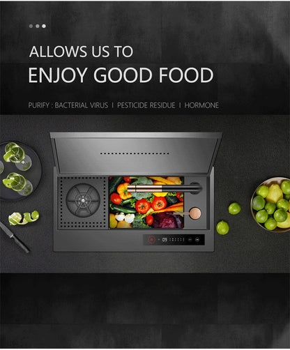 Nanometer Flip Cover Hidden Kitchen Sinks