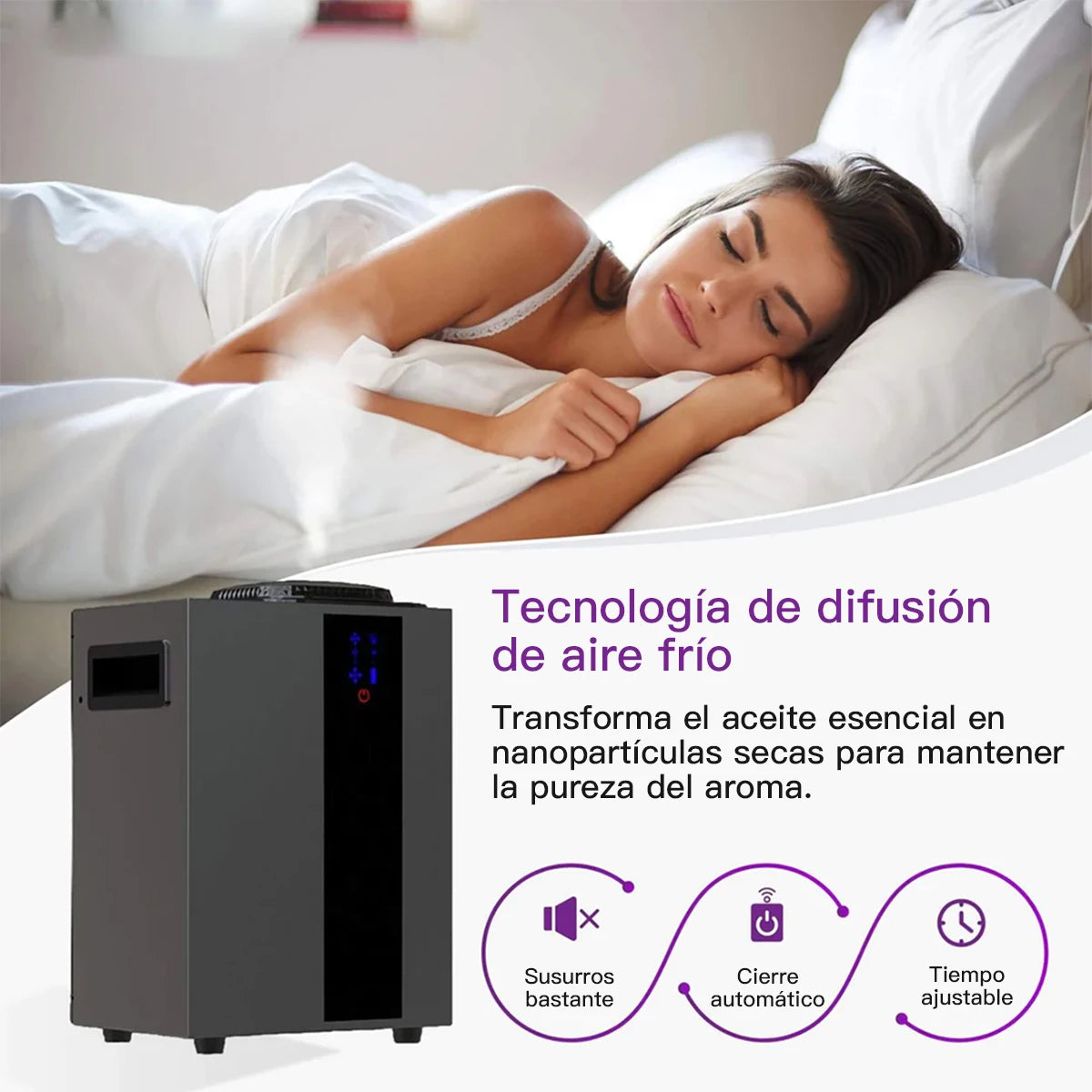NAMSTE HVAC Essential Oil Aroma Diffuser Bluetooth