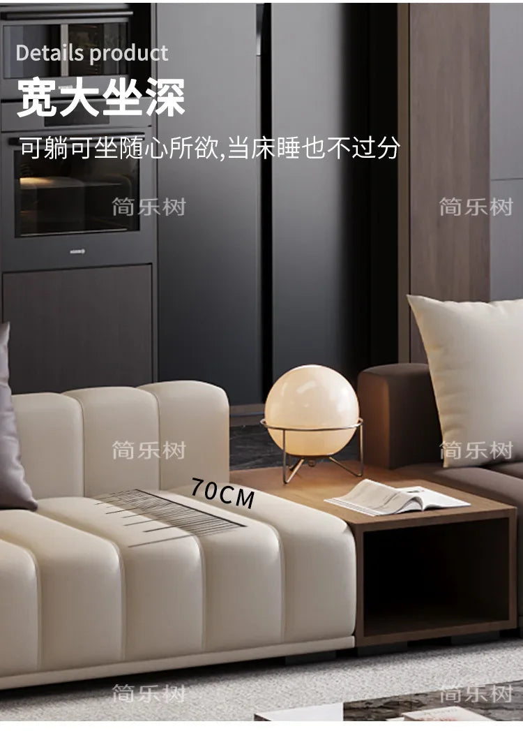 Chinese Leather Living Room Sofas Designer Floor