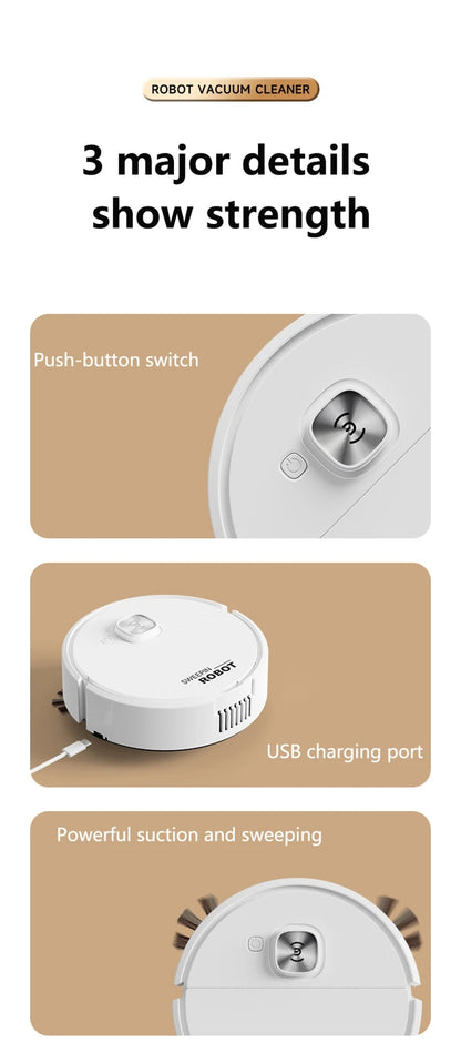 Mini Sweeping Robot Intelligent Sweeping Integrated