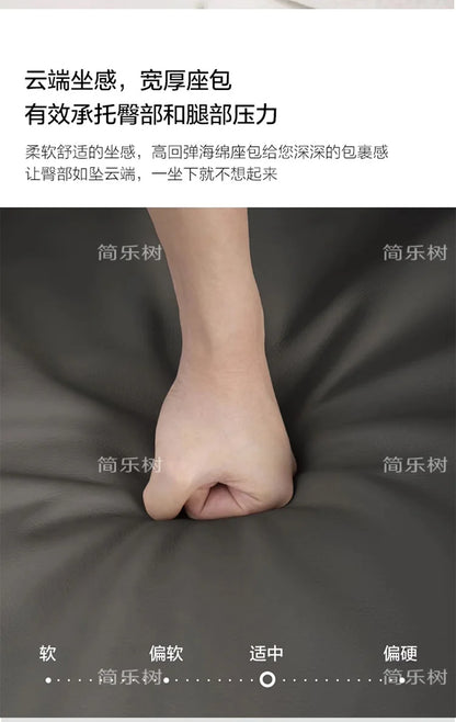 Chinese Leather Living Room Sofas Designer Floor