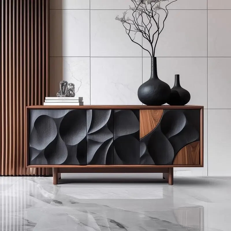 Luxury Wood Living Room Cabinets Organiser Fashion
