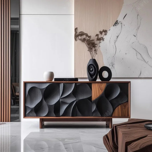Luxury Wood Living Room Cabinets Organiser Fashion