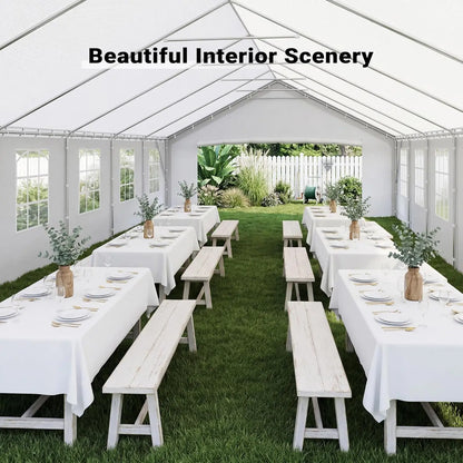 Party Tent, Heavy Duty Waterproof Outdoor Canopy