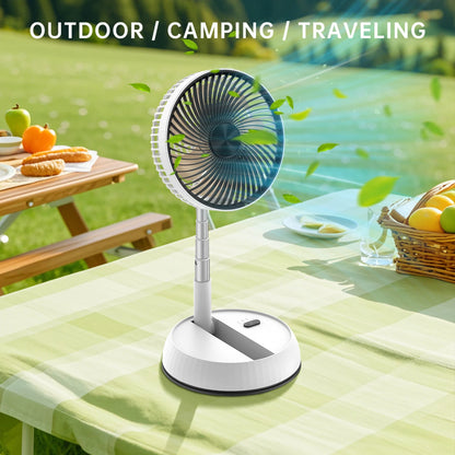 Portable Oscillating Standing Fan with Remote