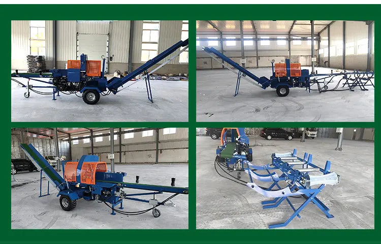 Heavy Duty 45 ton Firewood Cutting and Splitting