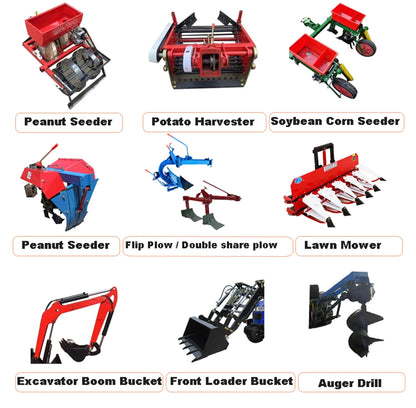 Customization Euro V Emission Farm Tractor 35HP 50HP