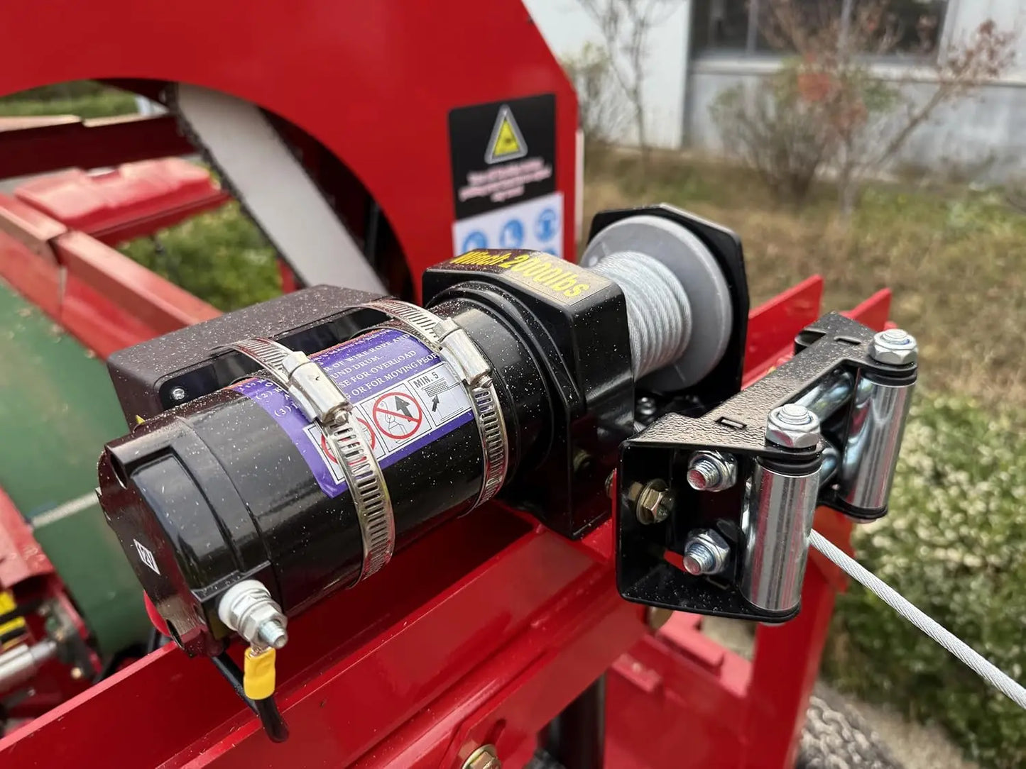 Heavy Duty 45 ton Firewood Cutting and Splitting