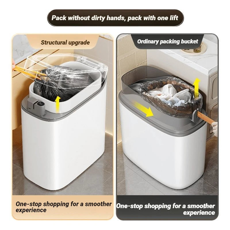 JOYBOS Automatic Adsorption Bags Trash Can